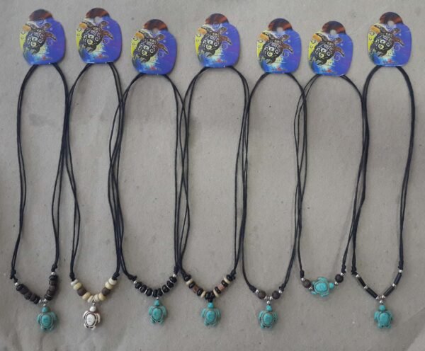 Necklaces – Spiral Shell & Turtle Pendant Collection