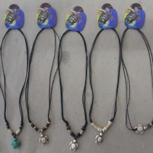 Necklaces – Spiral Shell & Turtle Pendant Collection